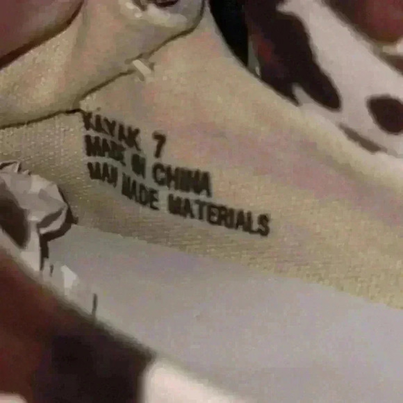 Corkys Kayak Shoes Brown Cow Print size 7 NWOB SOLD OUT - Picture 5 of 5